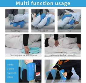 img 3 attached to 🛏️ MNpartnery RestEZ Patient Turning Device - Versatile Bed Rest Turning Device with PU Leather Cover and Waterproof Transfer Pad - Anti-Decubitus Nursing Aid for Elderly Care, Assisting with Turn Over…