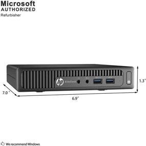 img 1 attached to HP EliteDesk 800 G1 Tiny Computer Micro Tower PC - Intel Core i5, 8GB RAM, 500GB HDD, WiFi - Windows 10 Pro (Renewed)