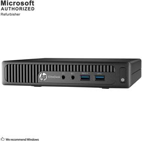 img 3 attached to HP EliteDesk 800 G1 Tiny Computer Micro Tower PC - Intel Core i5, 8GB RAM, 500GB HDD, WiFi - Windows 10 Pro (Renewed)