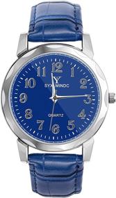 img 4 attached to 💃 Stylish Ladies Quartz Watch with Fashionable Casual Strap - SYXLMINDC C19002