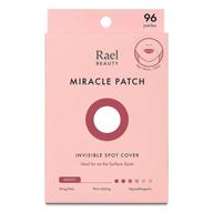 🌟 rael acne pimple healing patch - invisible blemish spot treatment for clearer skin - 96 count pack with two sizes 10mm & 12mm logo