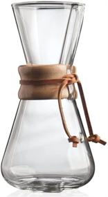 img 3 attached to ☕ Chemex Classic Series 3-Cup Glass Coffeemaker - Exclusive Packaging for Perfect Pour-Over Coffee