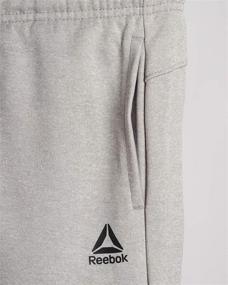 img 3 attached to Оптимизированный поиск: детские брюки-джоггеры Reebok Boys Poly Tricot Fleece Active Jogger Sweatpants