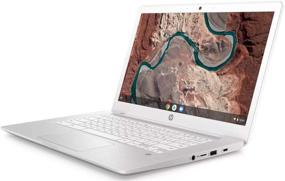 img 2 attached to 💻 Обновленный HP 14-дюймовый сенсорный Chromebook - Intel Celeron, 4 ГБ ОЗУ, 64 ГБ SSD, аудио B&O Play