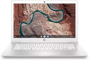 img 4 attached to 💻 Обновленный HP 14-дюймовый сенсорный Chromebook - Intel Celeron, 4 ГБ ОЗУ, 64 ГБ SSD, аудио B&O Play