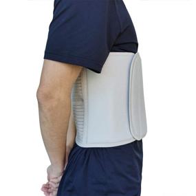 img 1 attached to Fracture Support Breathable Material Adjustable Sports & Fitness