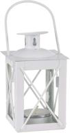 🕯️ kate aspen vintage teal light candle holders: luminous metal mini lanterns in white logo