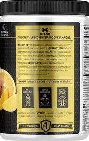 img 2 attached to 🥭 Xtend Keto: The Perfect Keto & BCAA Powder Orange Mango - Sugar-Free Bhb Exogenous Ketones Supplement with Bhb Salts & Electrolytes - 7g Bcaas for Men & Women - 20 Servings
