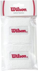 img 1 attached to 🏋️ Wilson White Wristbands: Enhance Your Sporting Performance with Style