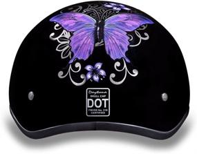 img 1 attached to Daytona Helmets Motorcycle Butterfly Approved
