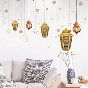 img 4 attached to Ramadan Decorations Stickers Islamic Wallpaper Home Decor