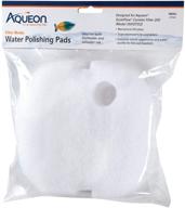 aqueon quietflow small water polishing pads - pack of 2 for enhanced filtration логотип