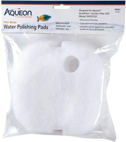 img 2 attached to Aqueon QuietFlow Small Water Polishing Pads - Pack of 2 for Enhanced Filtration