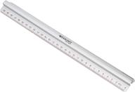 enhanced precision with westcott raised aluminium metric imperial ruler логотип