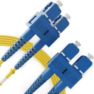 sc to sc fiber patch cable single mode duplex - 1m (3 logo