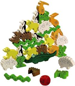 img 4 attached to 🦒 HABA Animal Upon Classic Stacking: A Whimsical and Educational Toy!