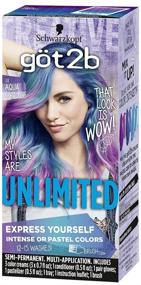 img 1 attached to Revamp Your Look with Got2b Unlimited Semi-Permanent Hair Color: Unleash Your Creativity!