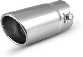 img 4 attached to Exhaust Tip Diameter Stainless Muffler Replacement Parts in Exhaust & Emissions