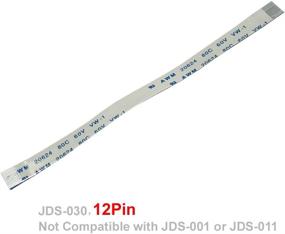 img 2 attached to 🎮 Rinbers 12 Pin Connector Power Switch Ribbon Cable + Free Opening Tool Screwdriver for Sony Playstation 4 PS4 JDS-011 JDS-030 JDS-040 JDS-050 JDS-055 Controller