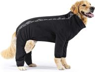 🐶 canada pooch dog slush suit: water-resistant full body dog bodysuit for rain and snow logo