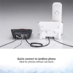 img 1 attached to Panasonic Home Phone Call Blocker KX-TGA710B - Auto Call Blocking for Landline Phones
