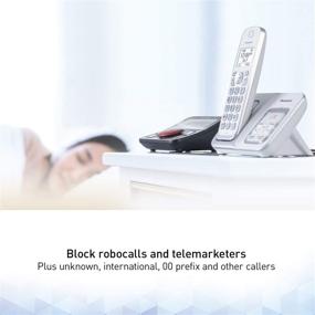 img 2 attached to Panasonic Home Phone Call Blocker KX-TGA710B - Auto Call Blocking for Landline Phones