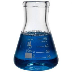 img 1 attached to 🧪 High-Quality Glass Erlenmeyer Flask Set for Scientific Applications