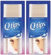 👂 q-tips cotton swabs 625 count - buy pack of 2 and save! logo