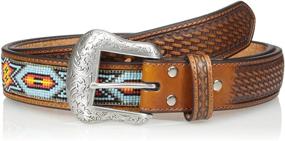 img 1 attached to 👨 Nocona Men's Tribal Bead Blue