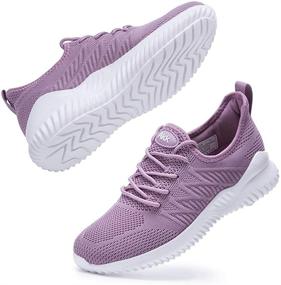 img 3 attached to Workout Walking Lightweight Comfortable Sneakers Women's Shoes in Athletic