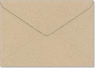 💌 250-count kraft envelopes by fine impressions for invitations, announcements, responses, greeting cards - size: 3.67"x 5.16 logo