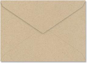 img 1 attached to 💌 250-Count Kraft Envelopes by Fine Impressions for Invitations, Announcements, Responses, Greeting Cards - Size: 3.67"x 5.16