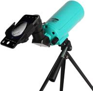 🔭 maksutov-cassegrain telescope for adults & kids: astronomy beginners, sarblue mak60 catadioptric compound telescope 750x60mm – compact & portable travel scope with tabletop tripod & phone adapter logo