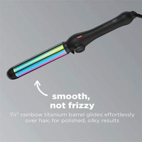 img 3 attached to INFINITIPRO Tourmaline Ceramic Curling Rainbow