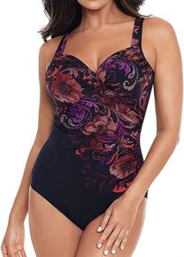 img 3 attached to Miraclesuit Swimwear Seraphina Underwire Adjustable