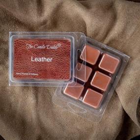 img 2 attached to The Candle Daddy Leather Maximum Scented Wax Cubes/Melts: Intensify Your Space with 2 Packs - 4 Ounces Total - 12 Fragrant Cubes