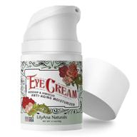 lilyana naturals eye cream - dark circle and puffiness treatment, best anti-aging solution, usa-made - 2-month supply, 1.7oz (1-pack) logo
