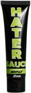 exalt hater sauce xl paintball lube – high-performance 2oz lubricant for optimal paintball maintenance logo