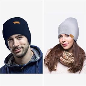 img 3 attached to FANVINCE Daily Beanie: Warm Winter Thermal Hats for Men and Women, Cuffed Knit Skull Cap – Perfect Gifts for Both Women and Men