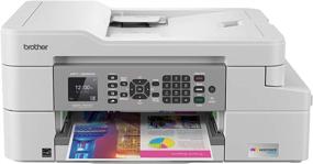 img 4 attached to Brother MFC-J805DW INKvestmentTank Color Inkjet All-in-One Printer: Mobile Device and Duplex Printing w/1-Year Ink In-box - White, One Size (Amazon Dash Replenishment Ready)