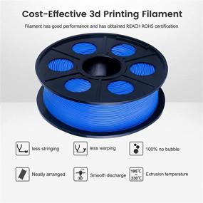 img 2 attached to 🔧 KINLUOT PLA 1 inch 3D Printing Filament