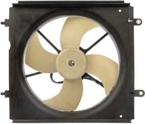 img 1 attached to Dorman 620-250 Radiator Fan Assembly in Sleek Black Finish for Enhanced SEO