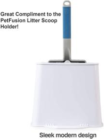 img 1 attached to 🐾 PetFusion QuickScoop Large Cat Litter Scoop & Holder Combo: Convenient Hands-Free Solution for Effortless Scooping