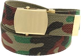 img 2 attached to Cargo Cotton Military Brass Buckle