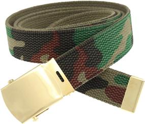 img 1 attached to Cargo Cotton Military Brass Buckle