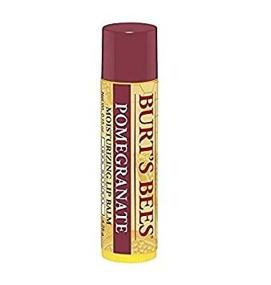 img 1 attached to Burt's Bees Pomegranate Lip Balm: Pack of 6, 0.15-Ounce for Moisturized Lips