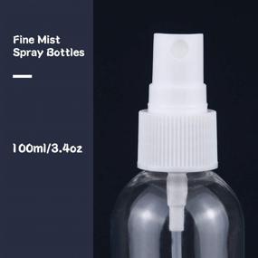 img 2 attached to 🧳 Travel-Friendly Stickered Bottle Containers with Funnels