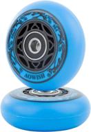 🛹 aowish 2-pack mini ripstik wheels: superior 68mm ripster wheel upgrade with abec-9 bearings logo