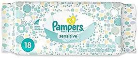 img 4 attached to Pampers Sensitive Wipes Convenience Pack