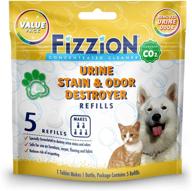 🐾 fizzion urine pet stain and odor destroyer: powerful 5 tablet solution logo